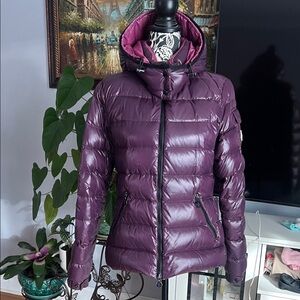 Moncler Deep Purple Puffer Jacket